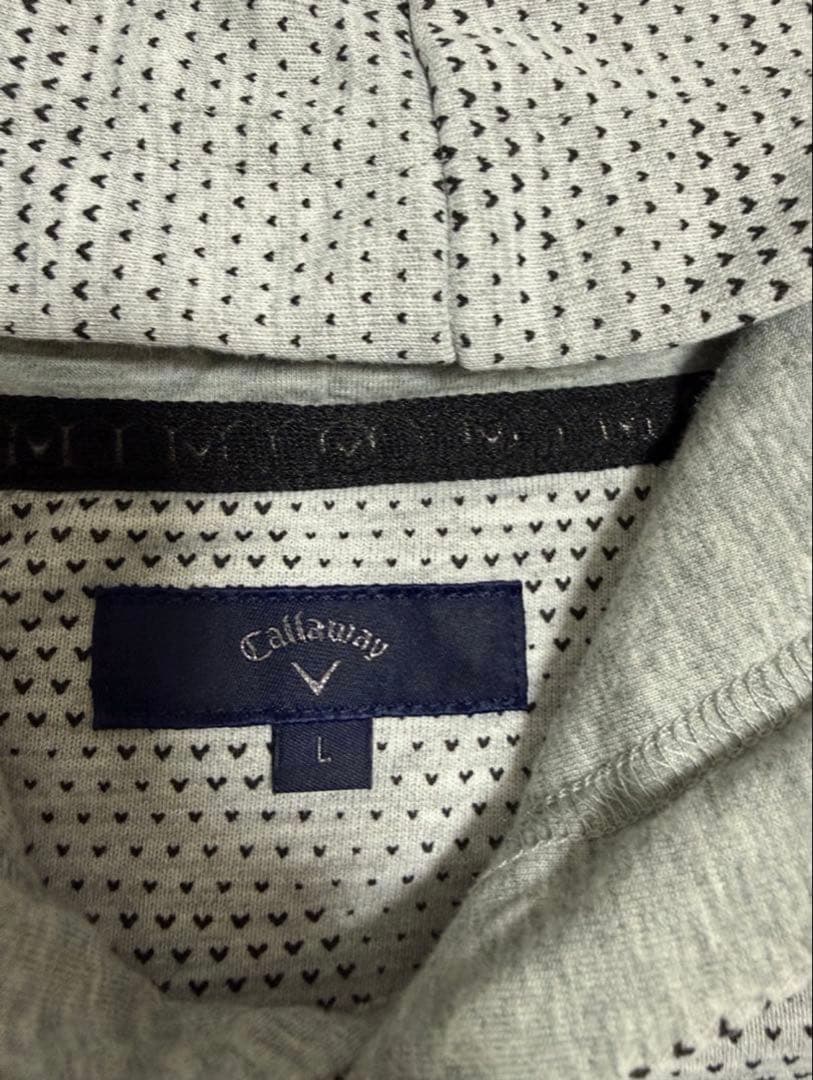 callaway グレーパーカー　L