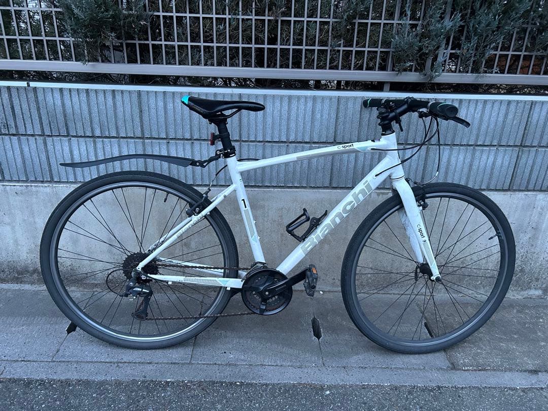Bianchi クロスバイク ホワイト 700c