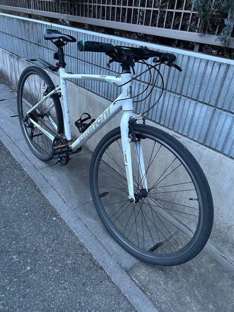 Bianchi クロスバイク ホワイト 700c