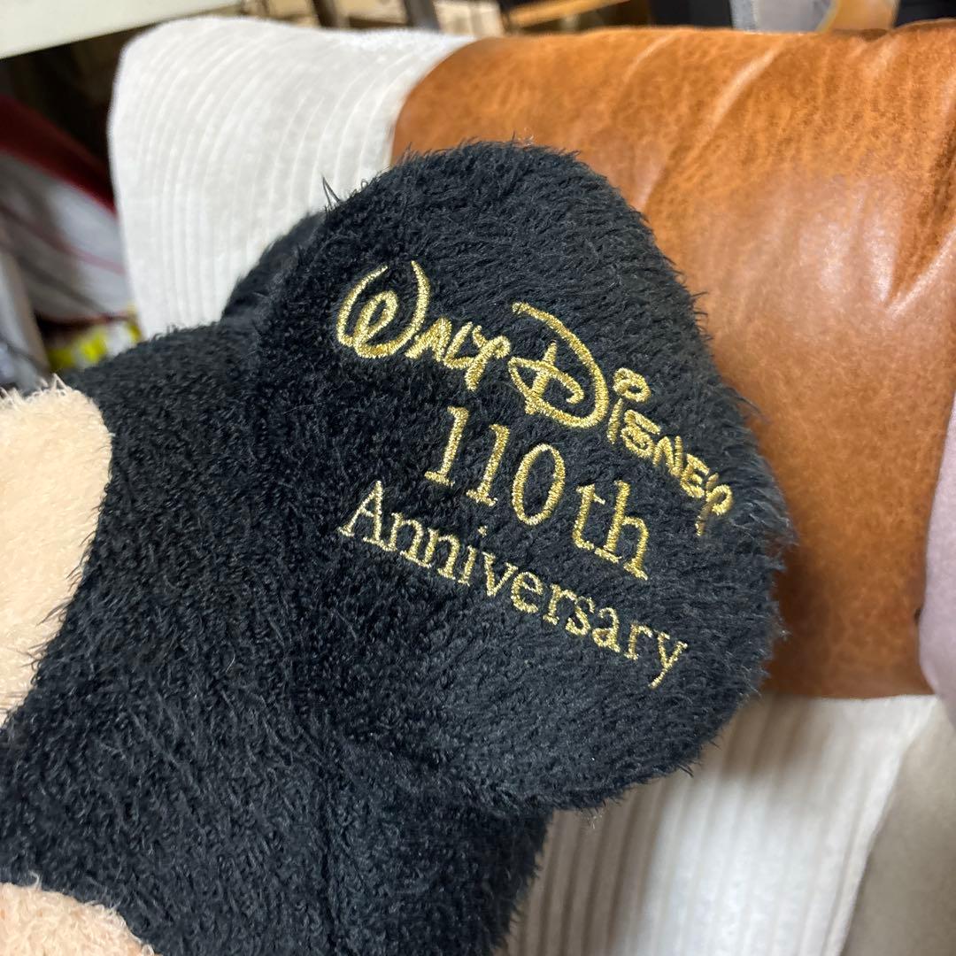 ミッキーマウス ぬいぐるみ 110th anniversary 65cm