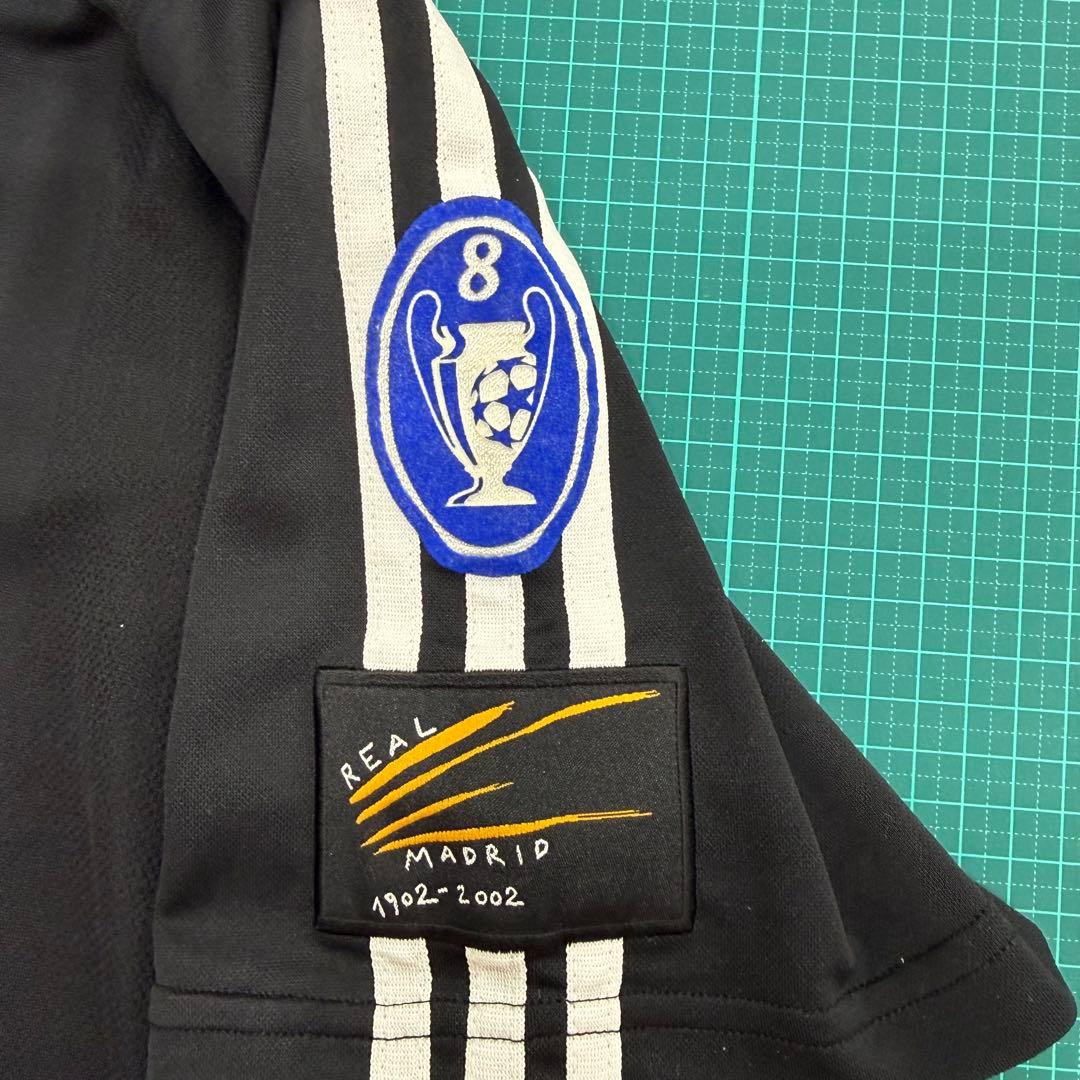 レアルマドリード ジダン adidas 100周年 01/02 ＣＬフルバッジ