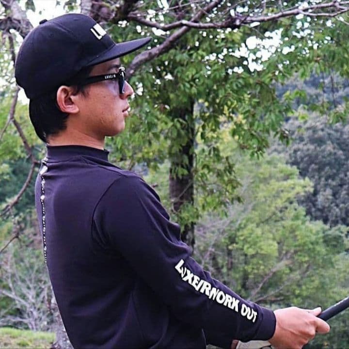 LUXE/RGOLF ストレッチシルキー ミニモック 46142BKXL②