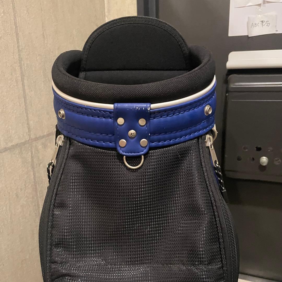 adidas キャディバッグ 3本線 フード付き