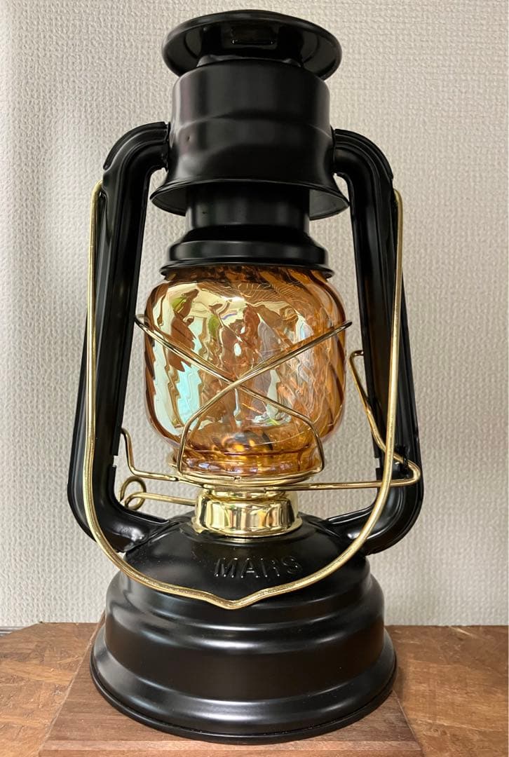 【希少】【新品】【カスタムホヤ付】(DIETZ) ランタン-デイツ78黒金