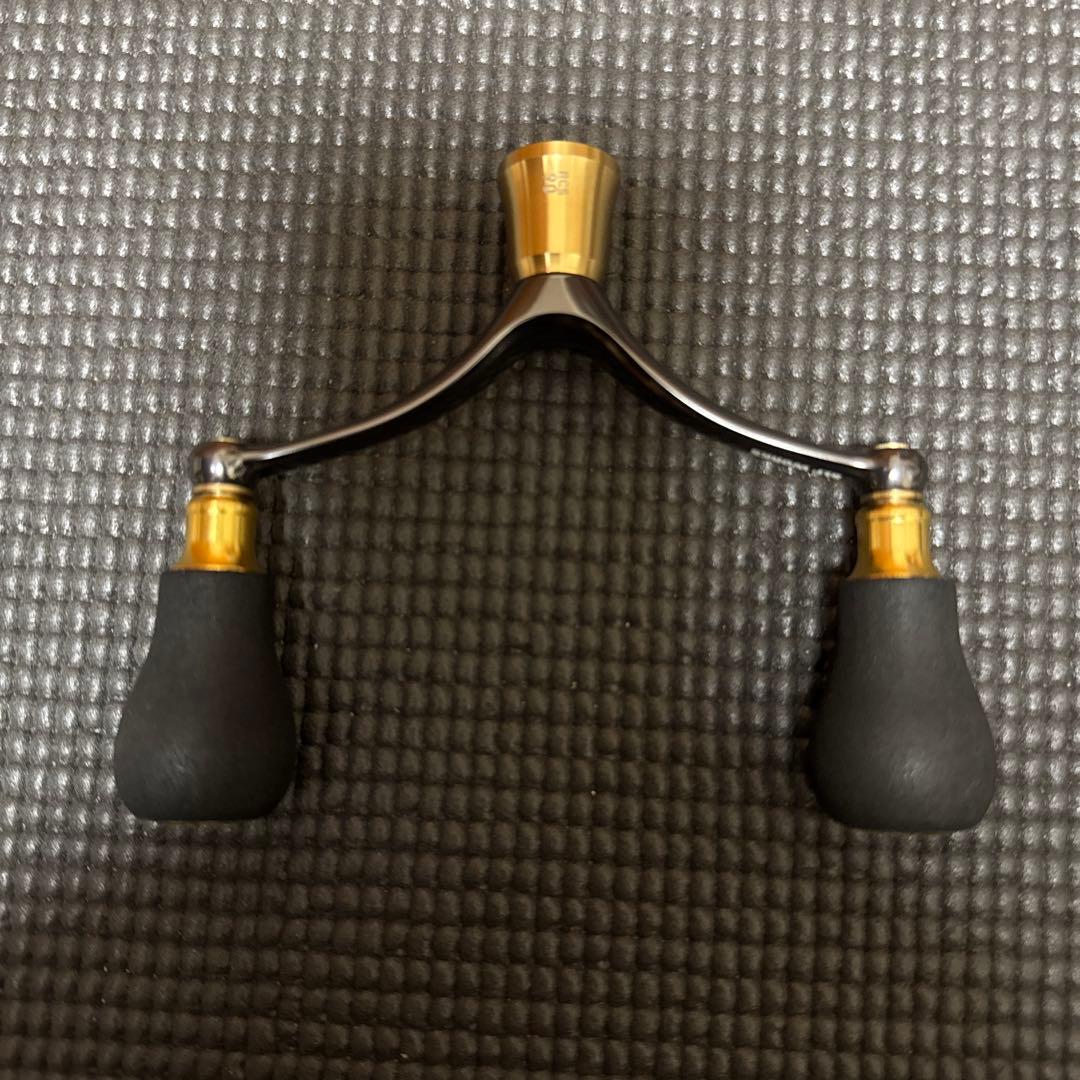 ダイワ SLP WORKS ダブルハンドル 90mm ZPIノブゴールド付き