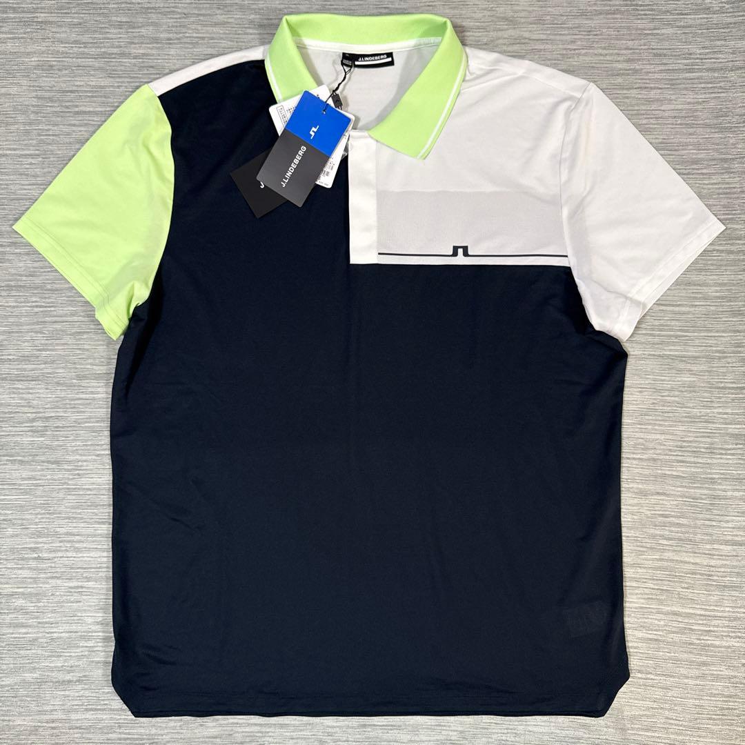 新品　J.LINDEBERG ゴルフポロシャツ　メンズ　XL