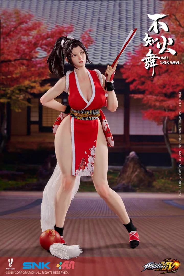 KOF 不知火舞 1/6 軟体フィギュア