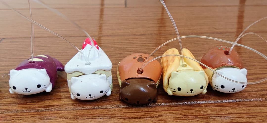 平成レトロ！にゃんこ茶屋 にゃんこカフェ 等　マスコット 31点まとめ売り