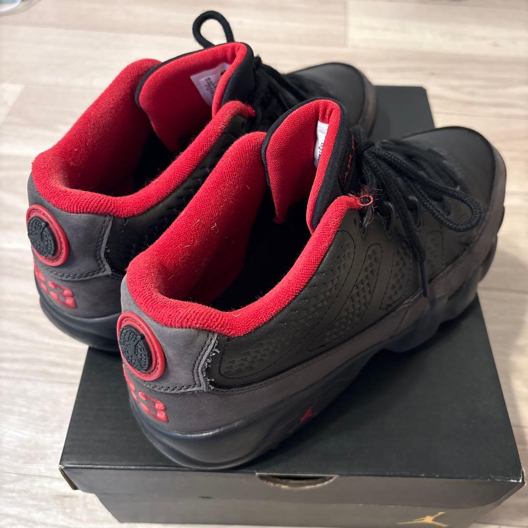 AIR JORDAN 9G 28 ブラック/レッド
