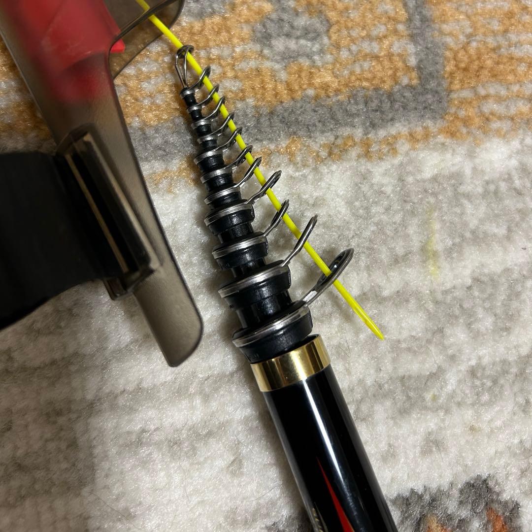 【極美品】がまかつ がま磯SUPER PRECEDE 磯竿 ロッド　125-53