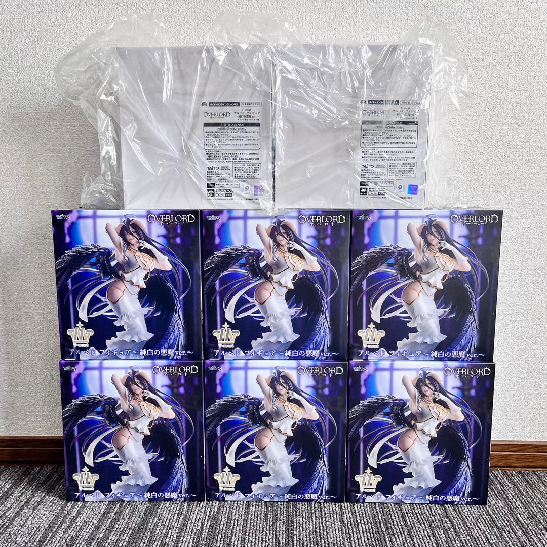 【8個セット】オーバーロード T-most アルベド 純白の悪魔ver.