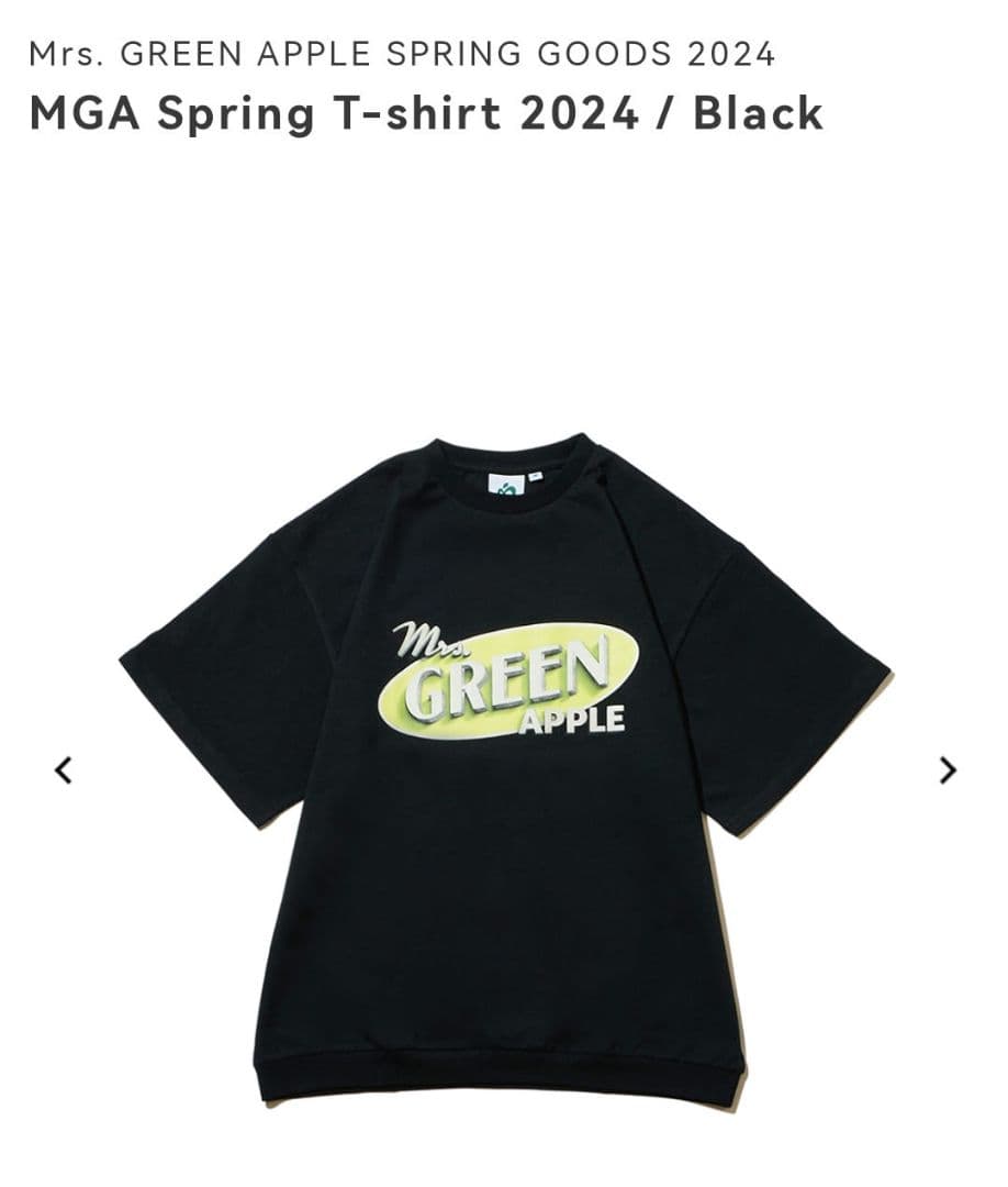 新品、未使用☆ミセスグリーンアップル、2024，Tシャツ、Mサイズ