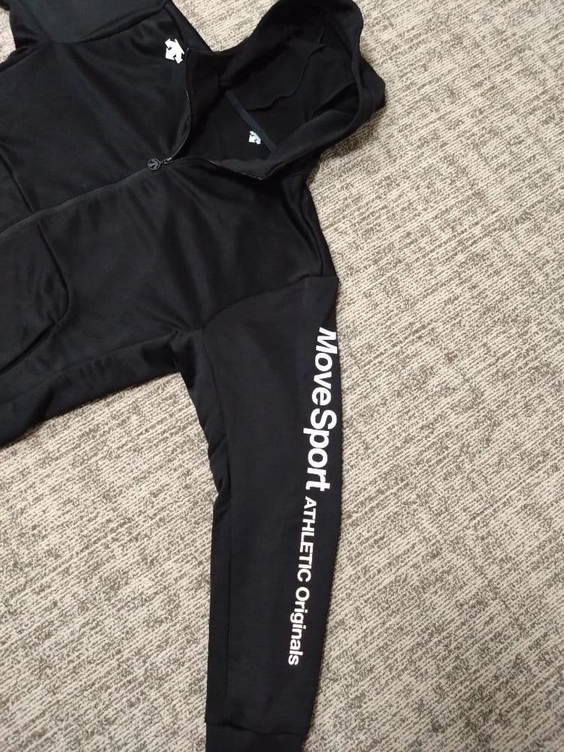 DESCENTE Move Sport ジャージ上下セット ブラック