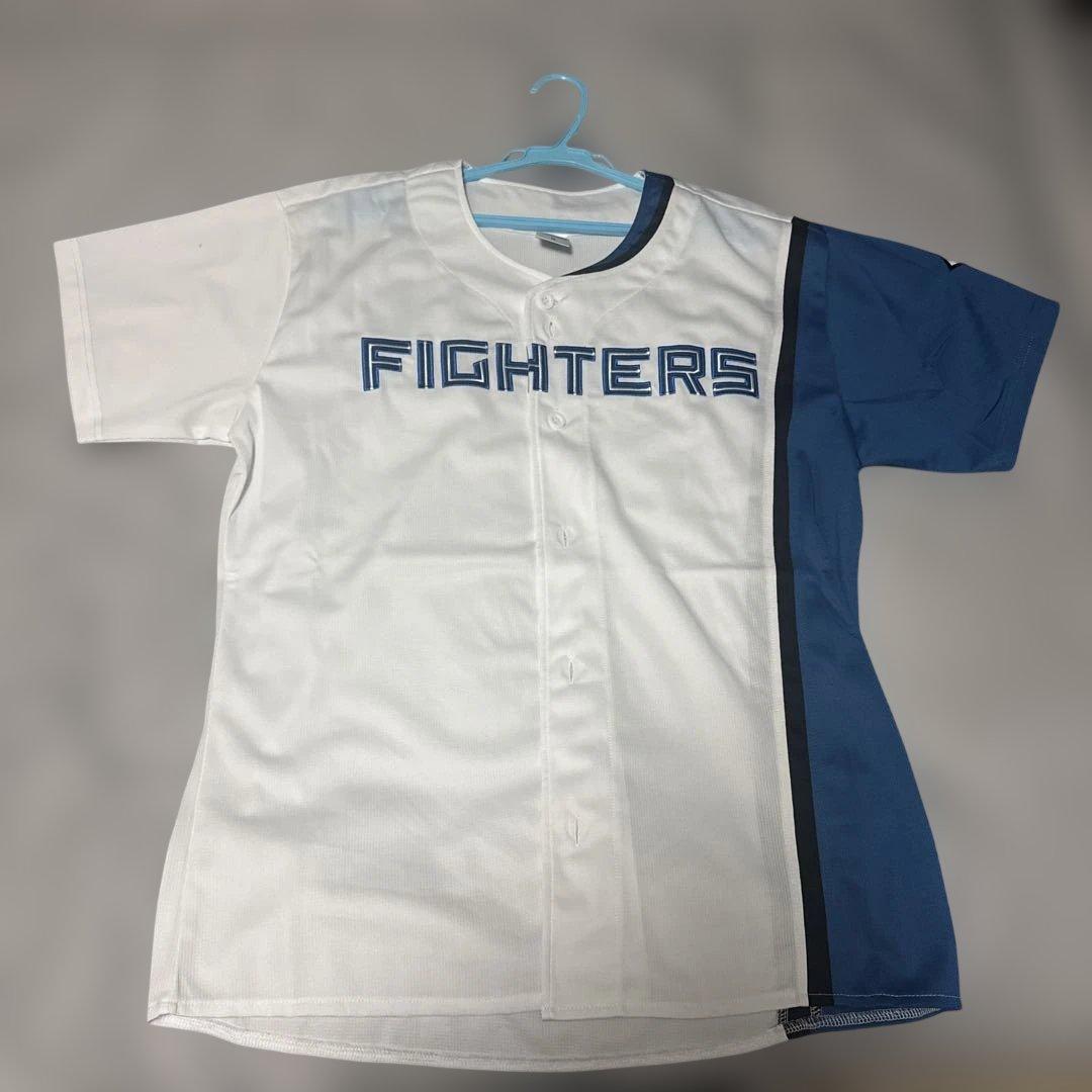 日本ハムファイターズ　fighters ユニフォーム　無地　Mサイズ