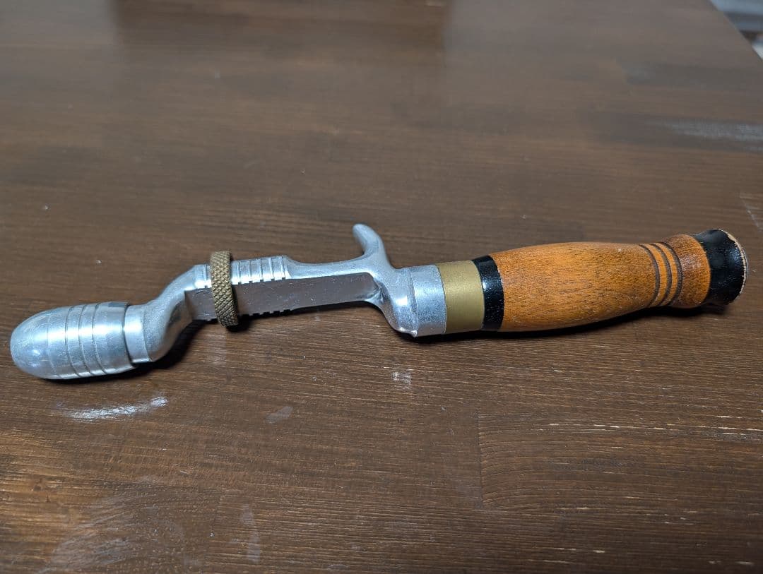 BPbait バスポンド ウッドグリップ セミクランク 　希少