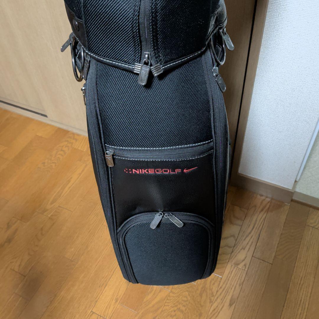 NIKE GOLF キャディバッグ ブラック/レッド