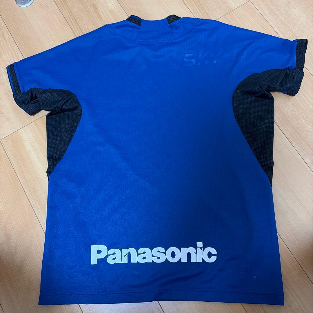 限定品　パナソニックパンサーズTシャツ　ブルー