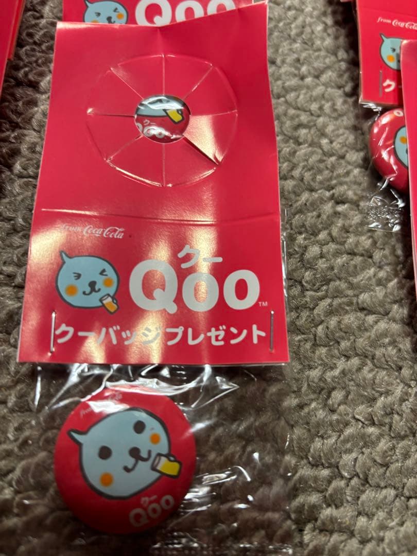 Qooバッジ81個