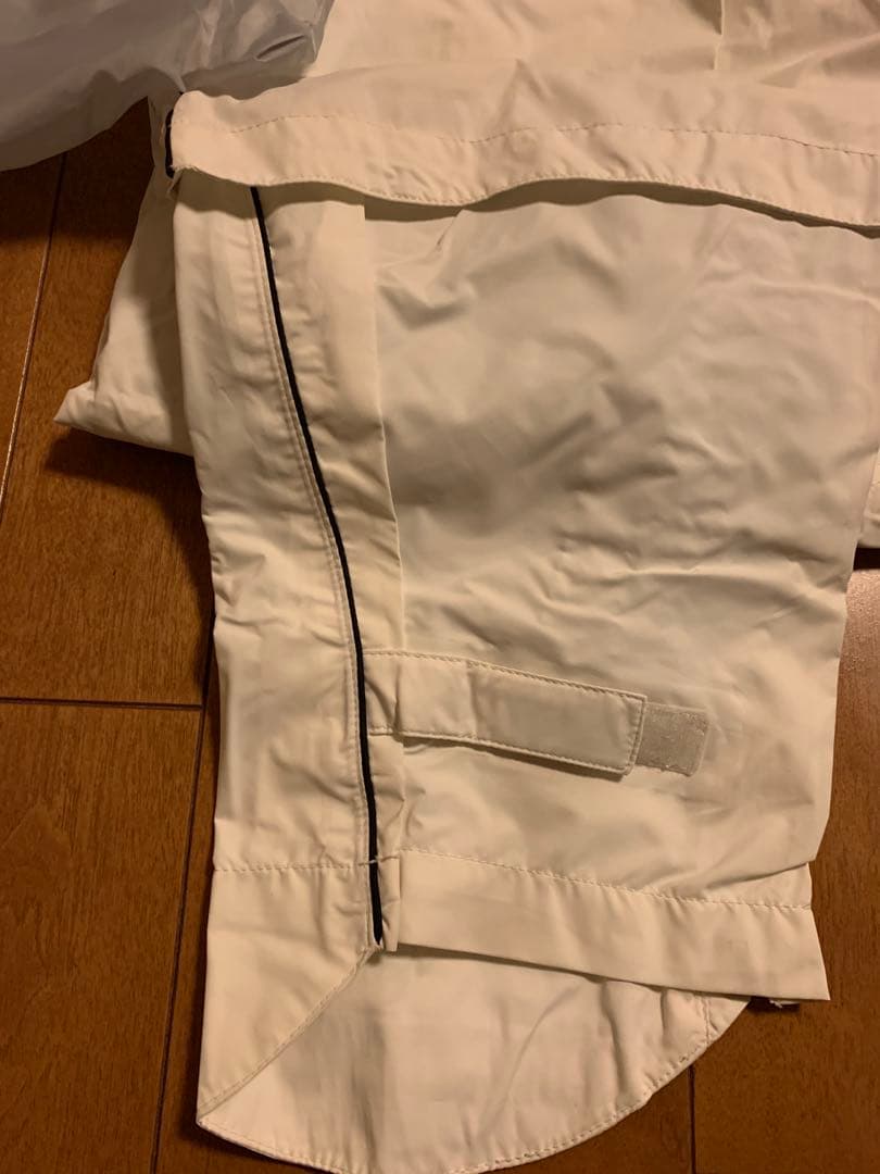 SRIXONレインウェア3点セットサイズM (収納袋付き) ホワイト