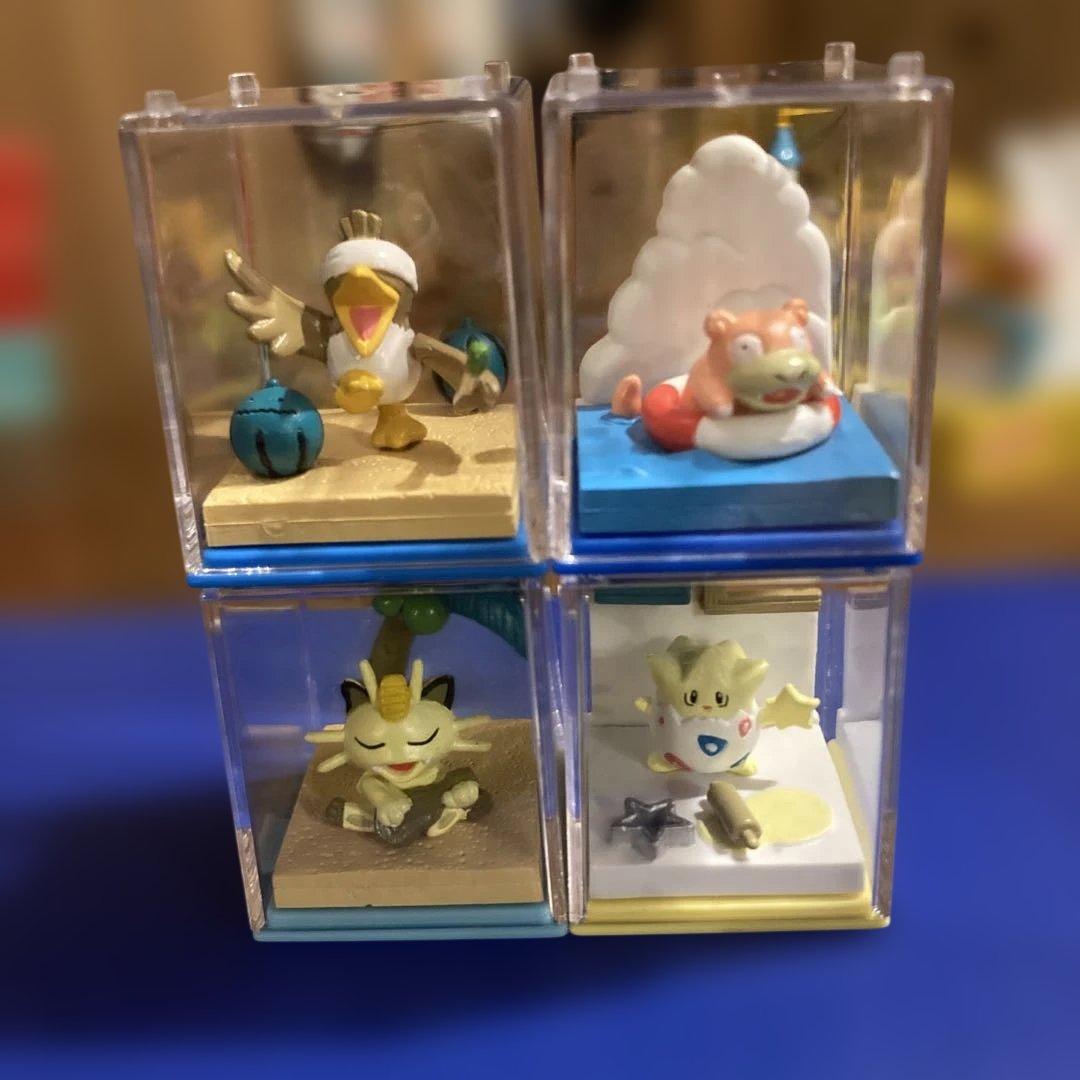 ポケットモンスター ポケモンパーティー　フィギュア ガチャ 4種セット