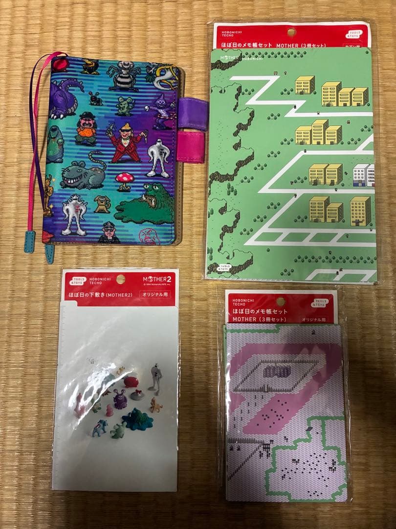 ほぼ日　ゆくてをふさがれた　他　メモ帳セット等4点　MOTHER2 糸井重里