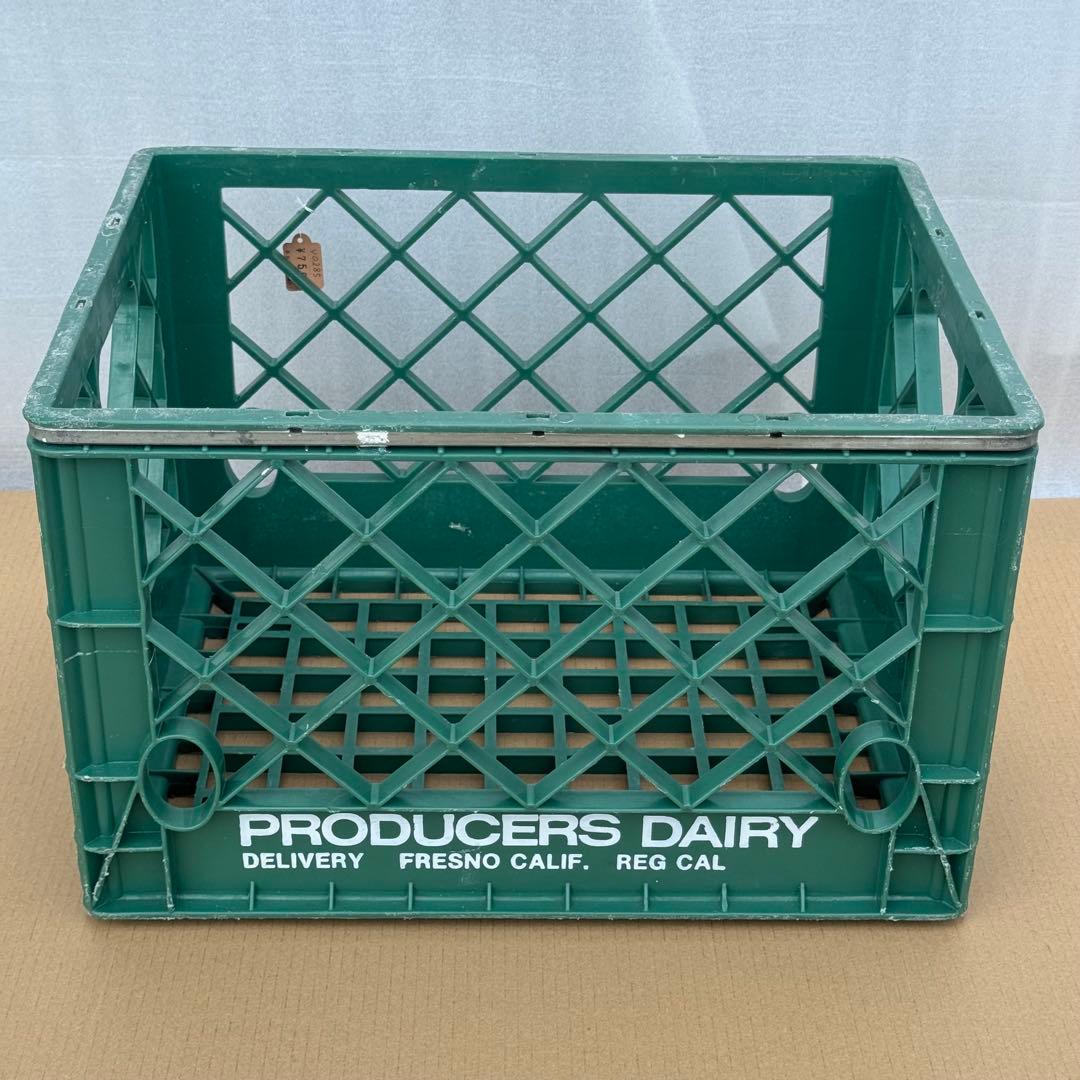 PRODUCERS DAIRY milk crate ミルククレート