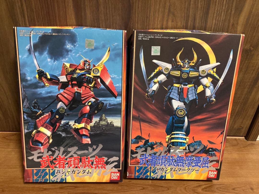 絶版品 モビルスーツ戦国伝 武者ガンダム 武者ガンダムMk.2 セット