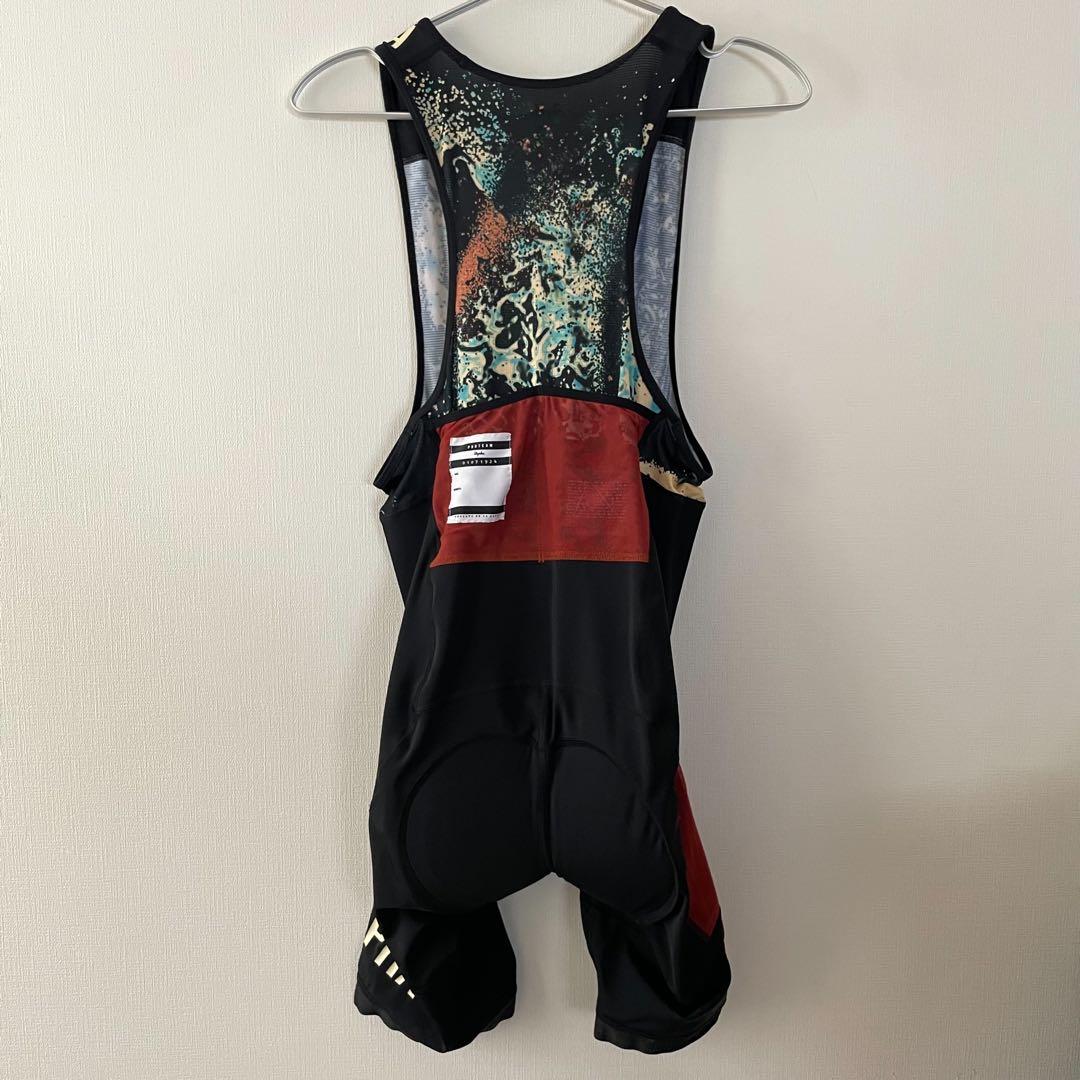 美品 RaphaメンズLACHLAN MORTONトレーニングカーゴビブショーツ
