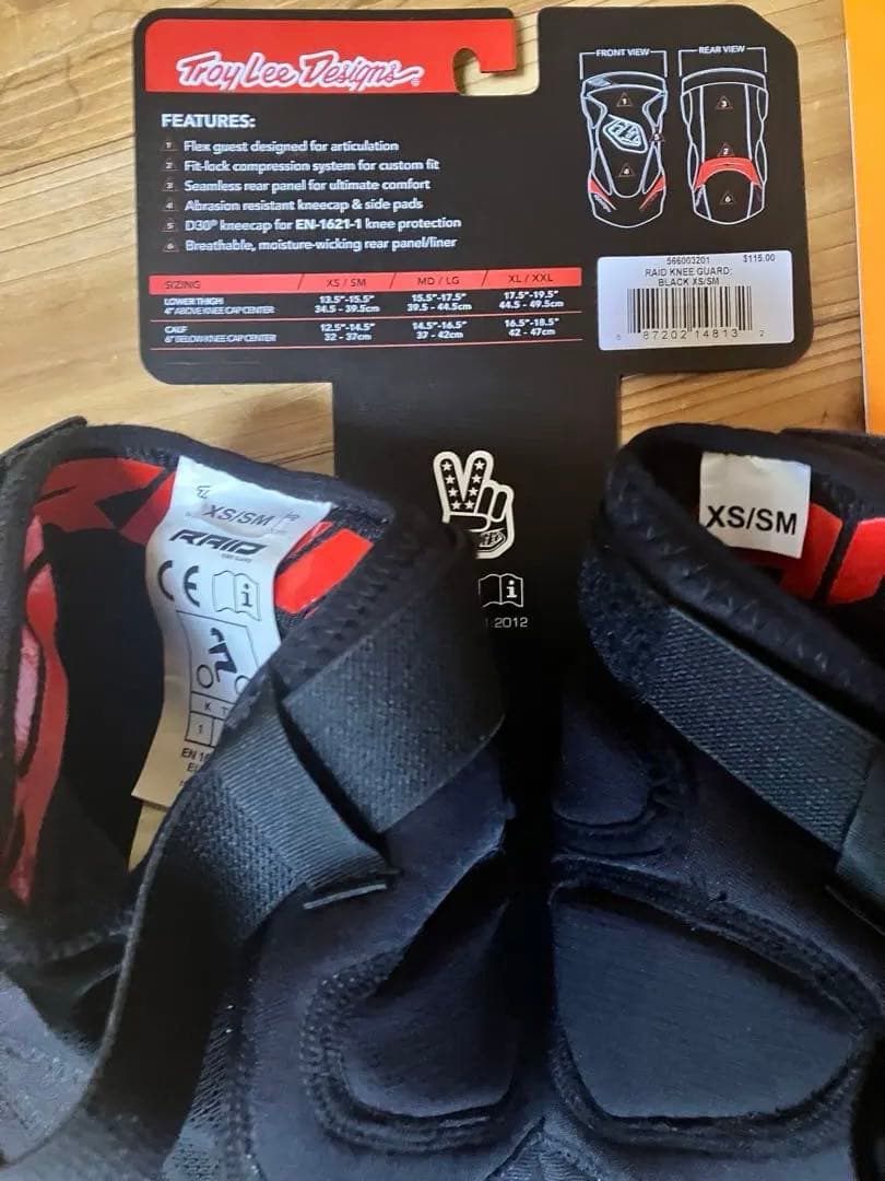 ウェア Troy Lee Designs Raid knee guards