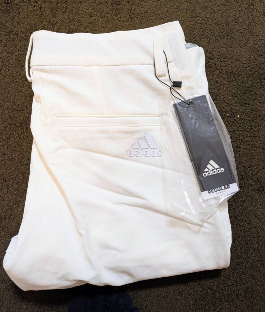 【М】アディダスメンズゴルフパンツ　新品タグ付き