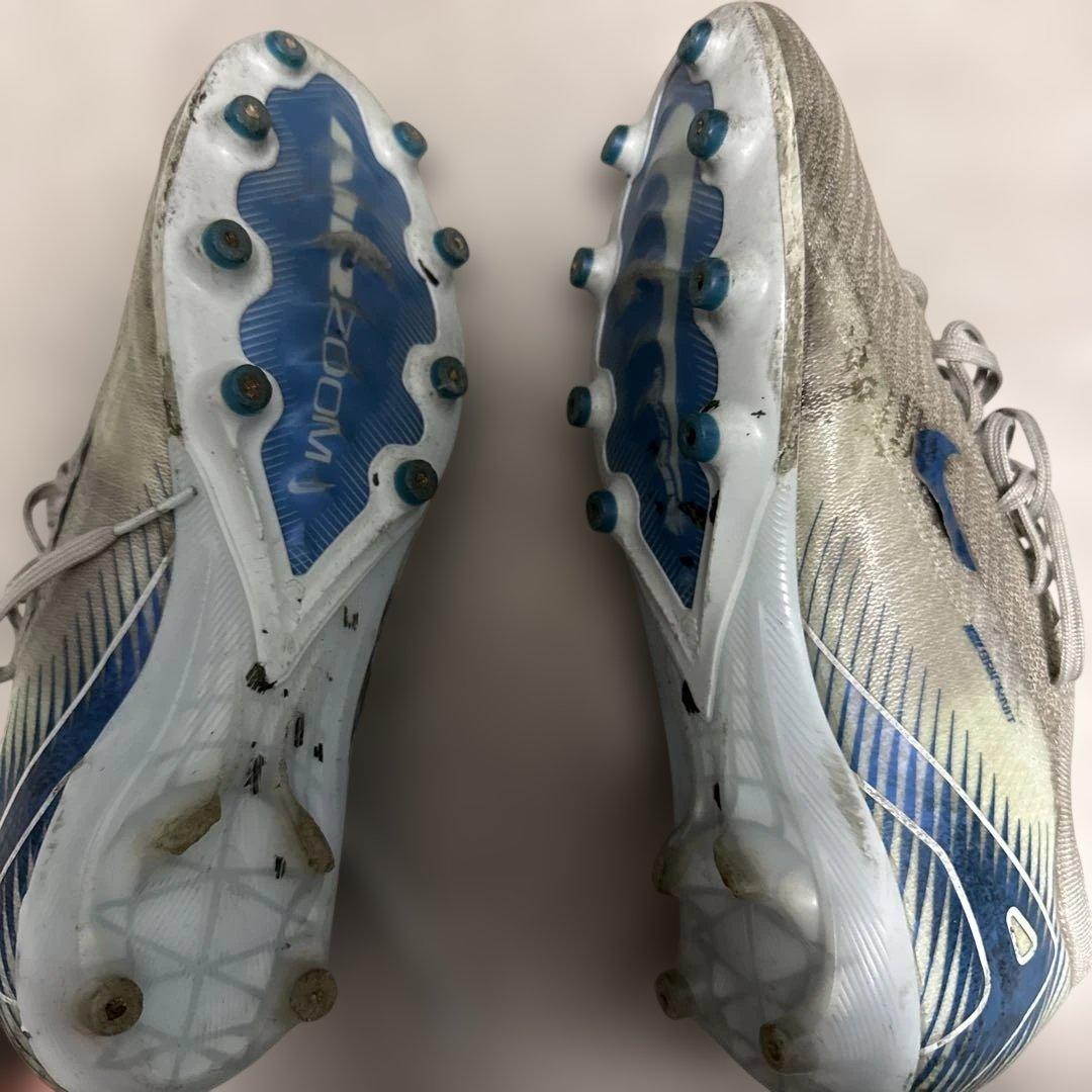 Nike サッカーシューズ グレー/ブルー