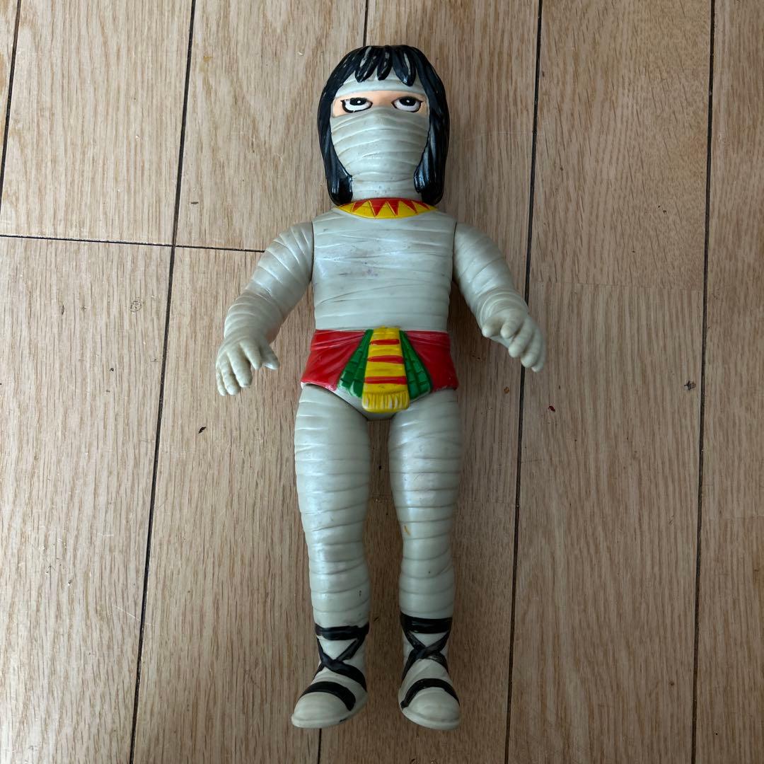 中嶋製作所製 タイガーマスク　ソフビ　ザ・エジプトミイラ