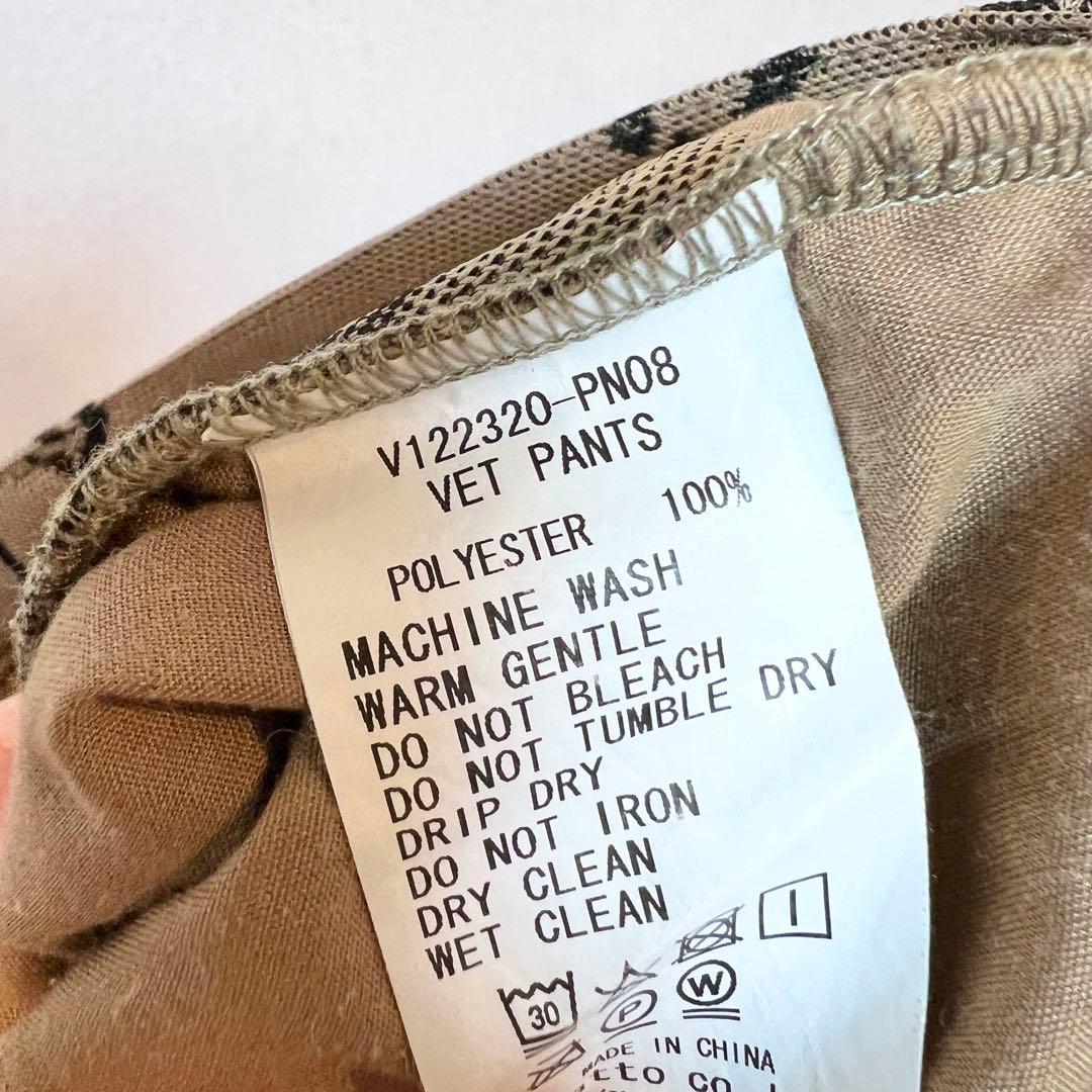 【完売サイズ・即日発送】V12 VET PANTS V122320-PN08
