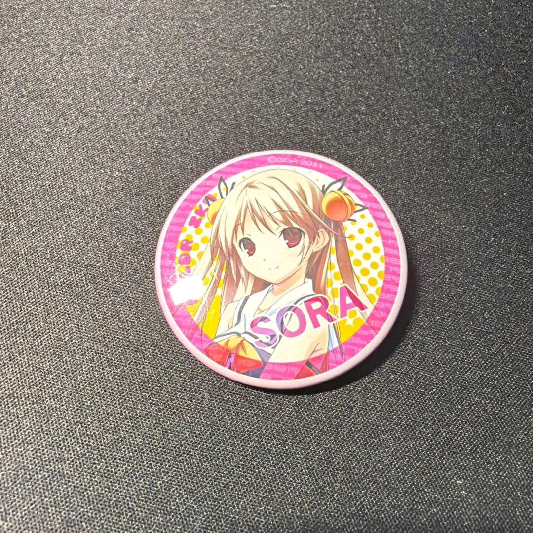 戯画 BALDR SKY バルドスカイ 水無月空 缶バッジ　希少