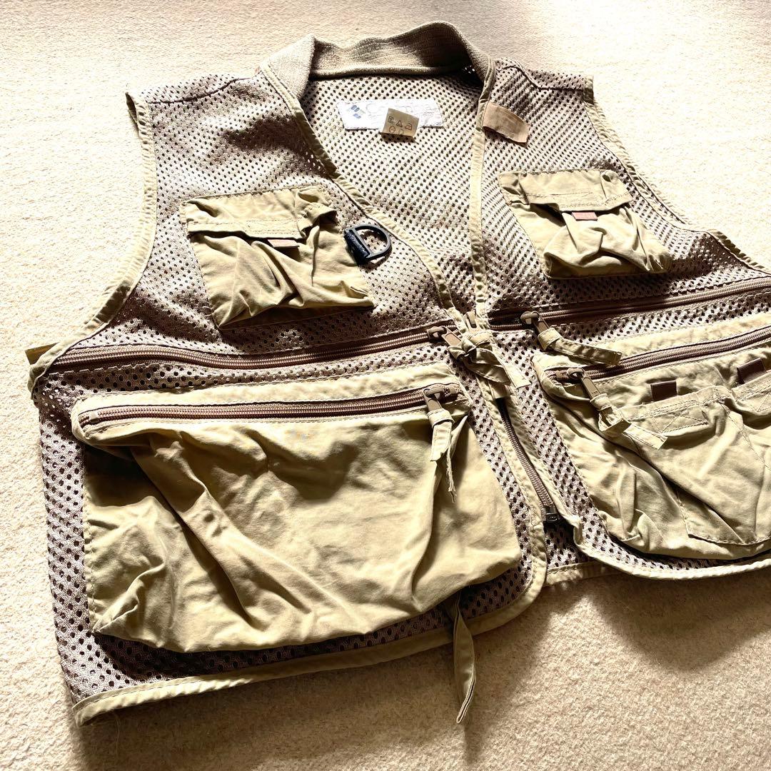 【人気】Columbia PFG FISHING VEST 90〜00s