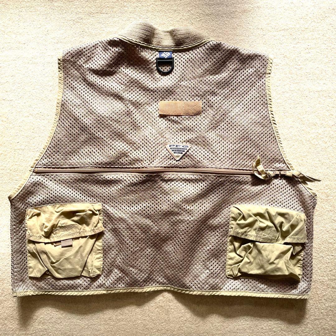 【人気】Columbia PFG FISHING VEST 90〜00s