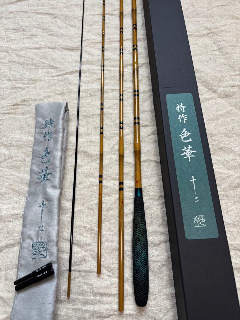 【新品・未使用] 】シマノ　特作　色華　12尺　未記入保証書付き 特作色華