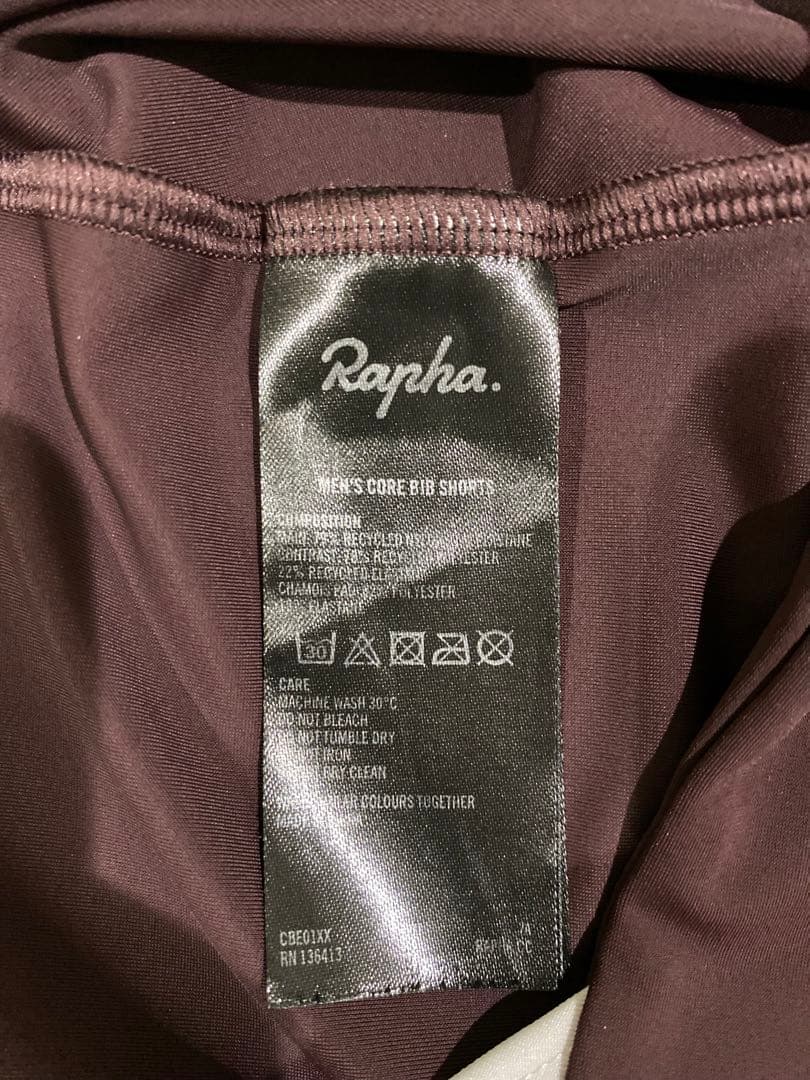 RAPHA メンズコアビブショーツ Sサイズ / マホガニー