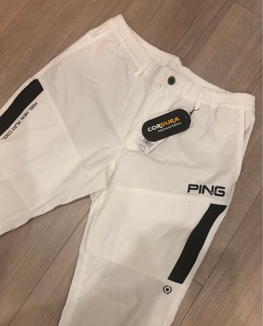 新品 PINGコーデュラテーパードパンツ メンズ