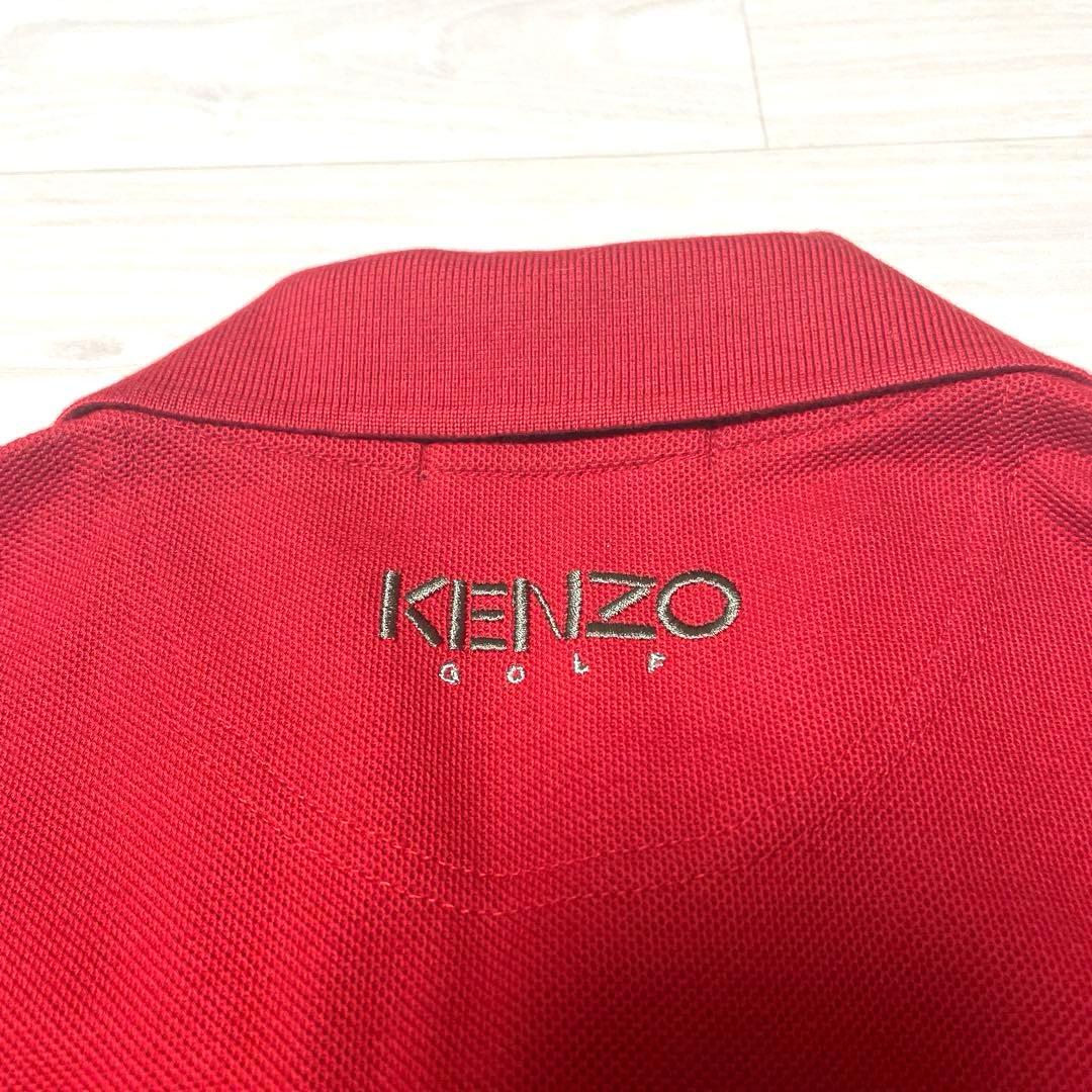 KENZO ケンゾー GOLF 赤 ポロシャツ サイズ１伸縮性あり おしゃれ