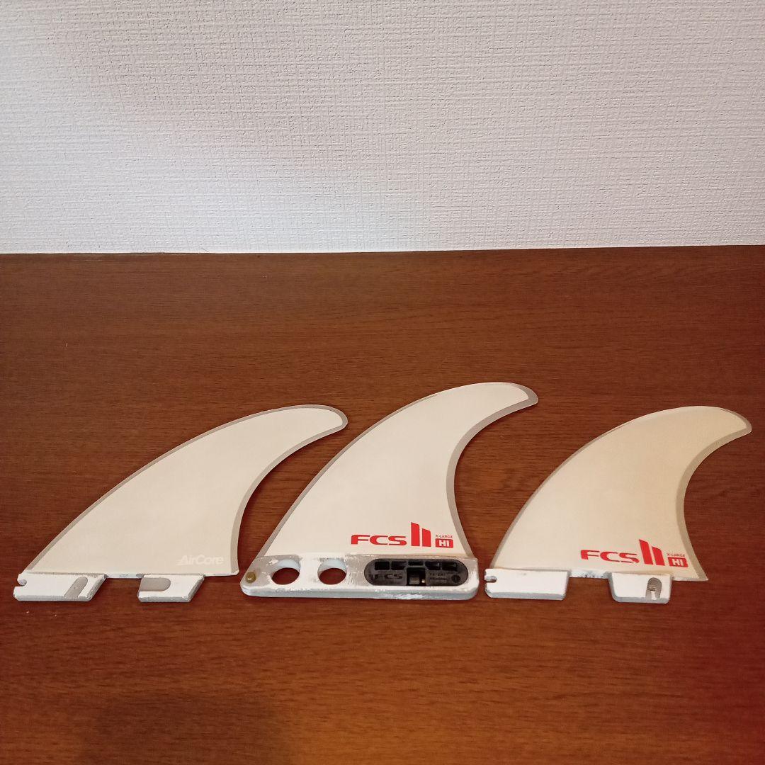 FCS2 HI サーフボードフィン 3枚 ハーレーイングルビーモデル XLサイズ