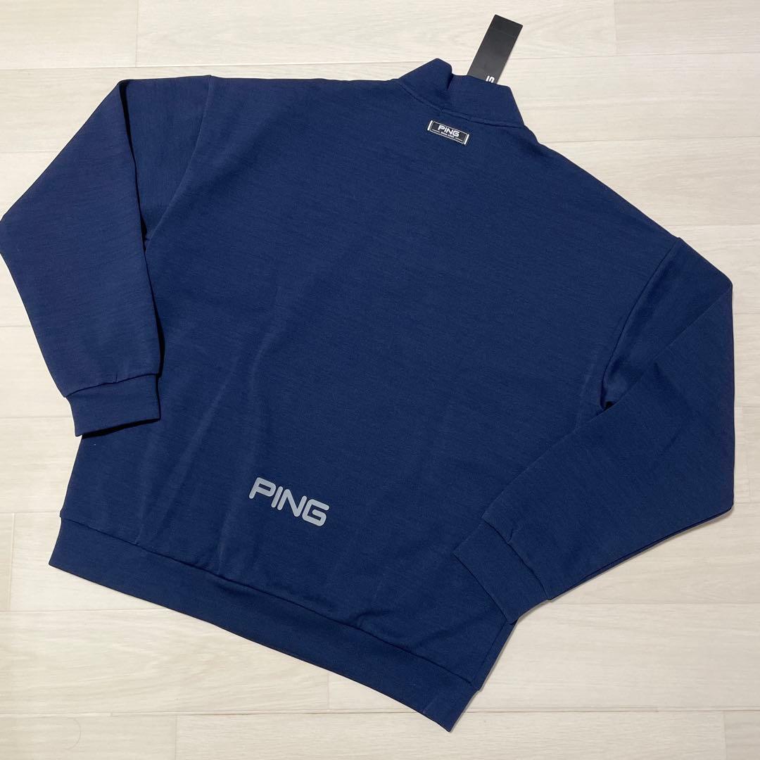 PING 全方向ストレッチ ハイゲージ ハーフジップ シャツ ピン ゴルフ