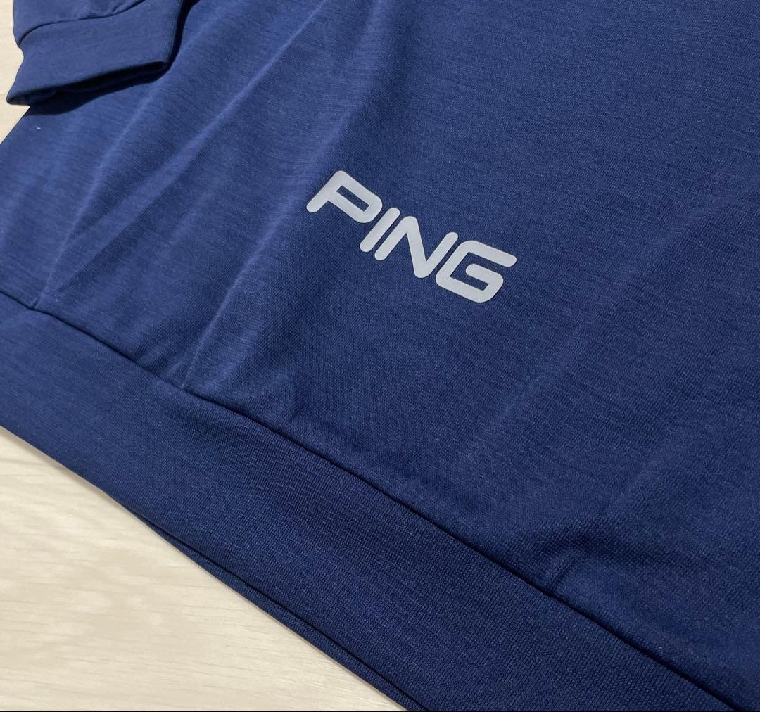 PING 全方向ストレッチ ハイゲージ ハーフジップ シャツ ピン ゴルフ