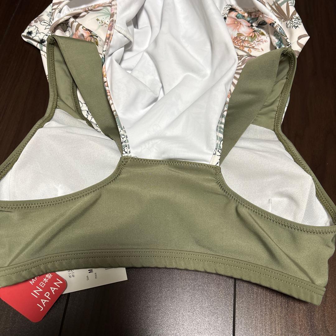 ALBOVE 花柄ストレッチヨガタンクトップ