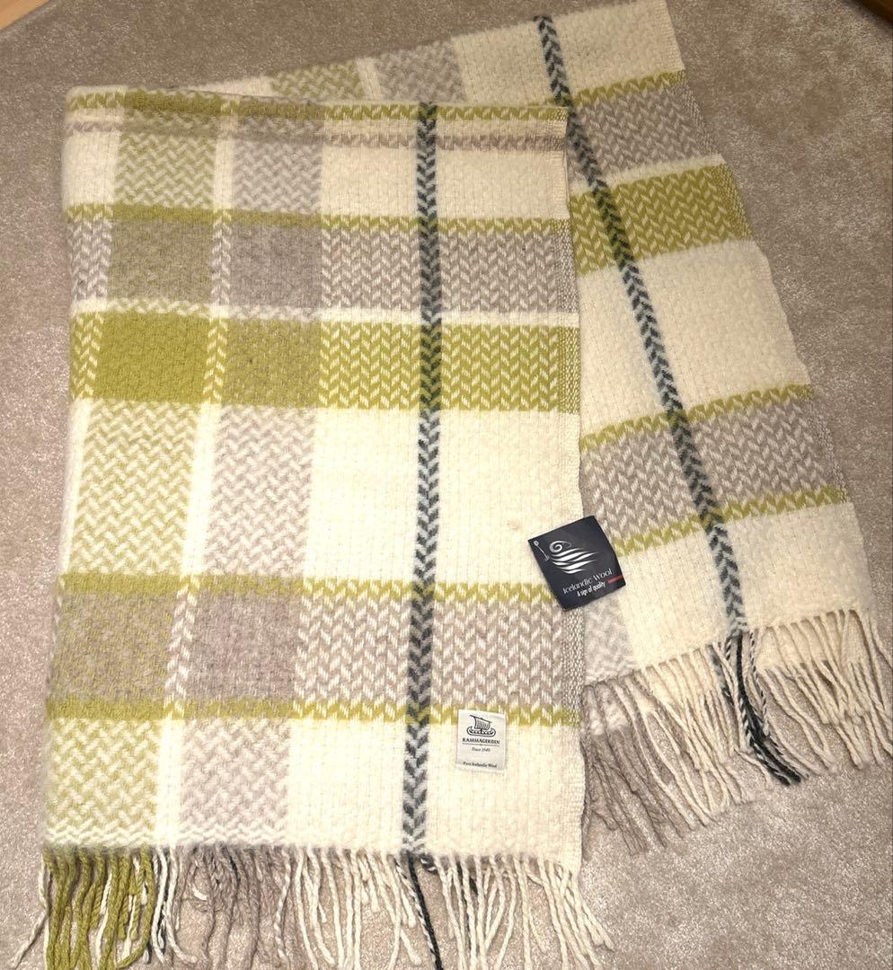 アイスランドウール　ブランケット　rammagerdin