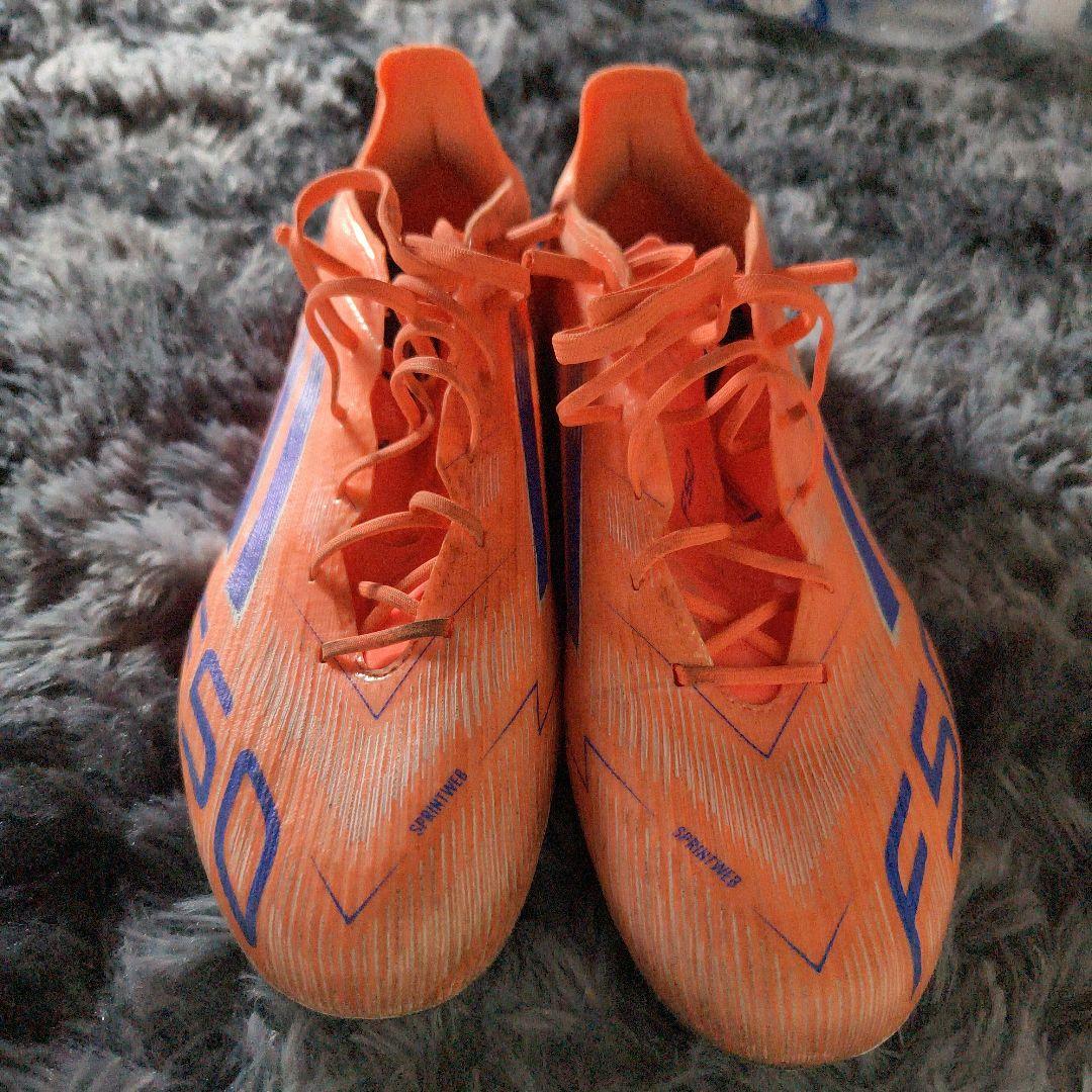 adidas F50 ELITE サッカースパイク オレンジ　26.5