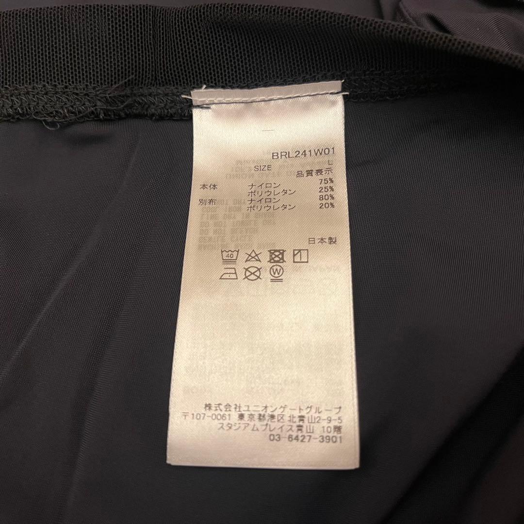 新品★レディースL BRIEFING ドライストレッチパフォーマンスTシャツ黒