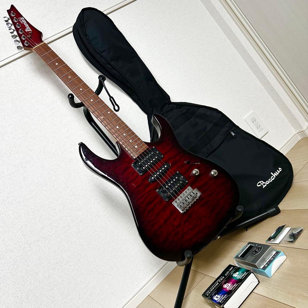 Ibanez GIO ギター エレキギター カバー スタンドセット