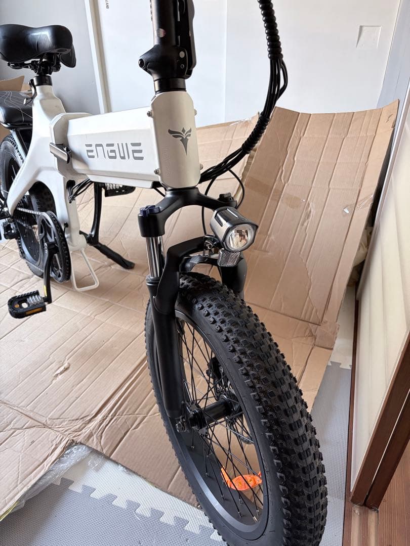 ENGUIE 電動アシスト自転車 ホワイト