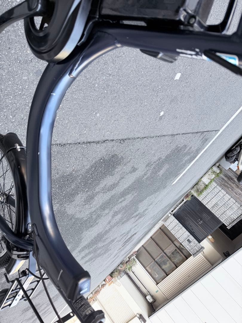 大阪府　パナソニック　電動アシスト自転車 シティタイプ 黒 20インチ